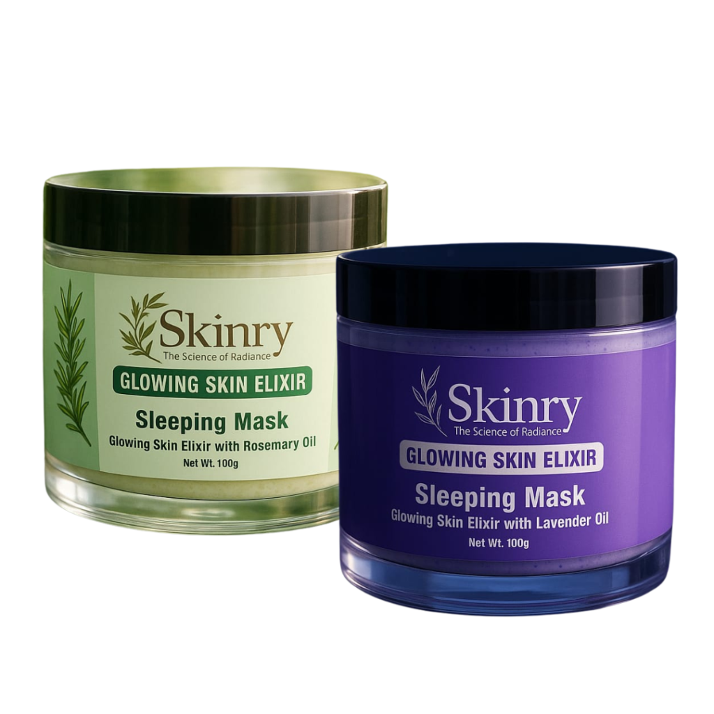 Skinry Sleeping Mask Combo For Anti-Aging And Skin Rejuvenation | Overnight Hydr...